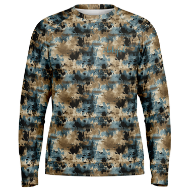 Chokefish™ Long Sleeve Every Day All Weather Acid-Wash Shirt Men's-012